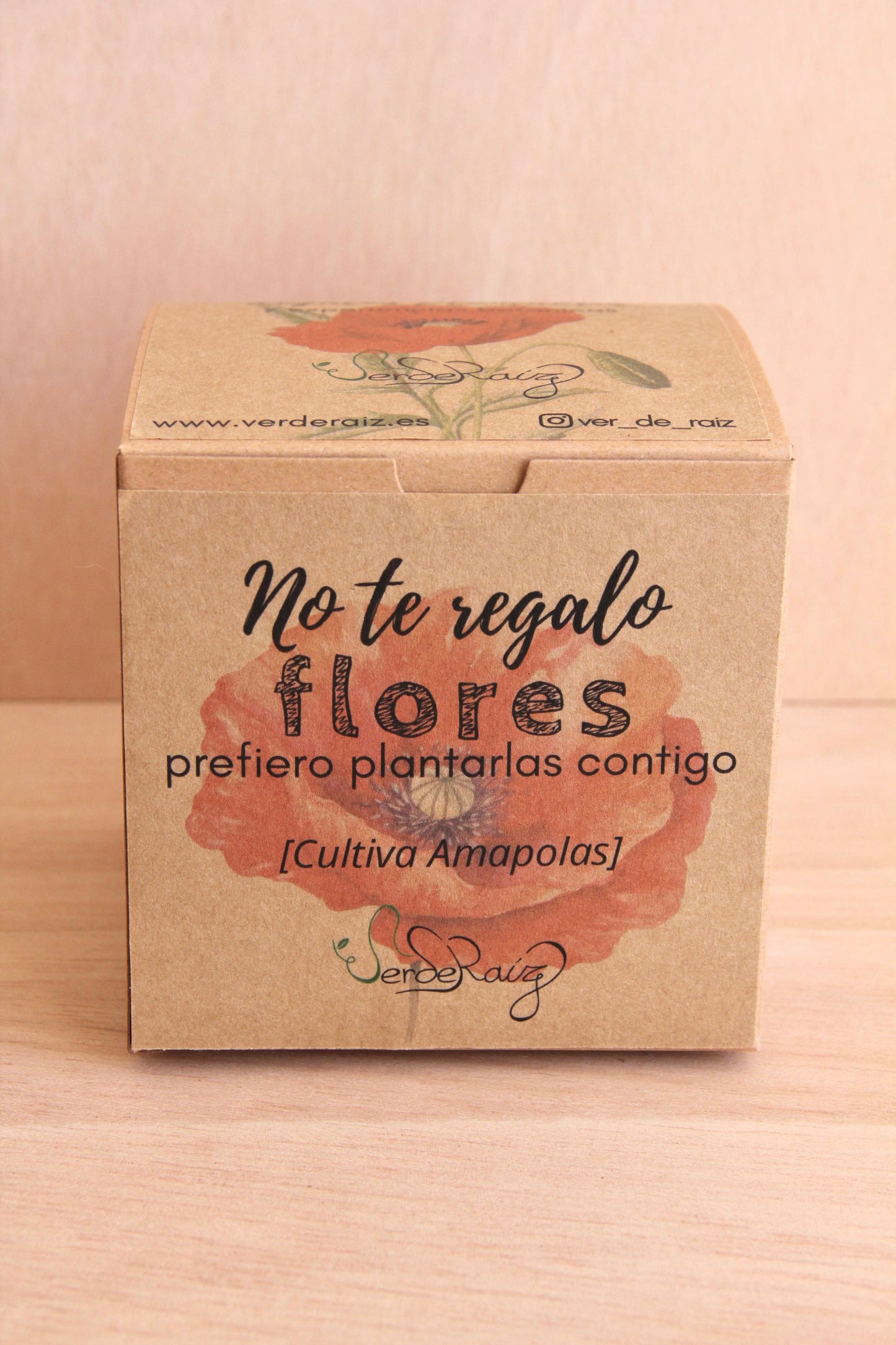 Mini Kit DIY Cultivo Amapolas