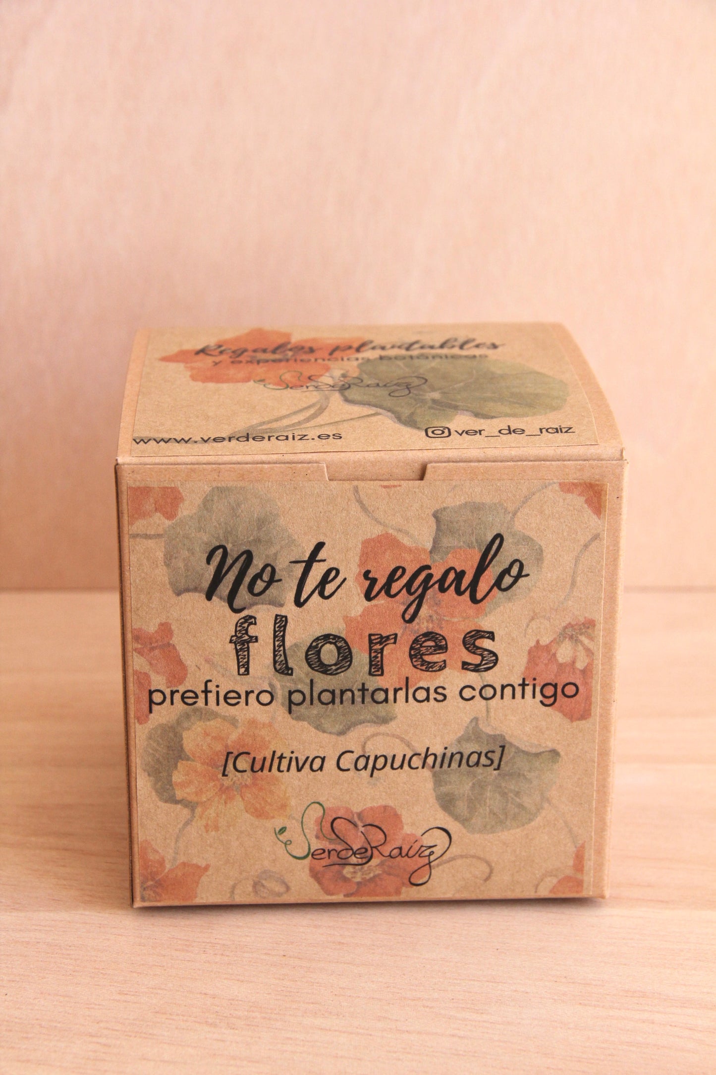 Mini Kit DIY Cultiva Capuchinas