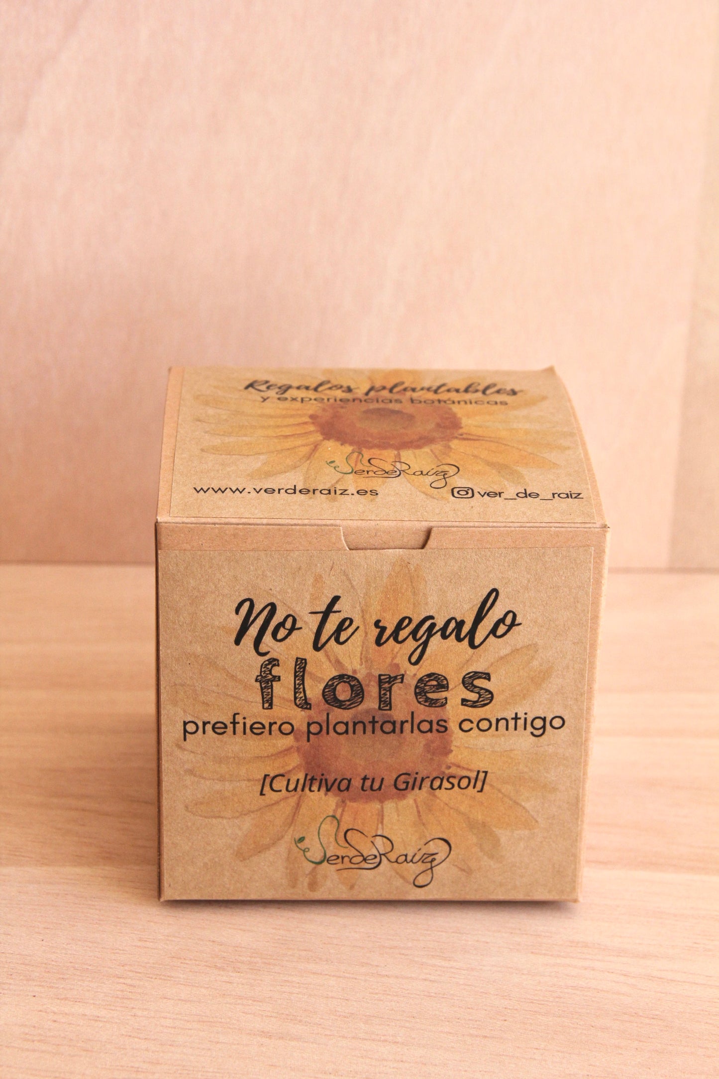 Mini Kit DIY cultivo Girasol