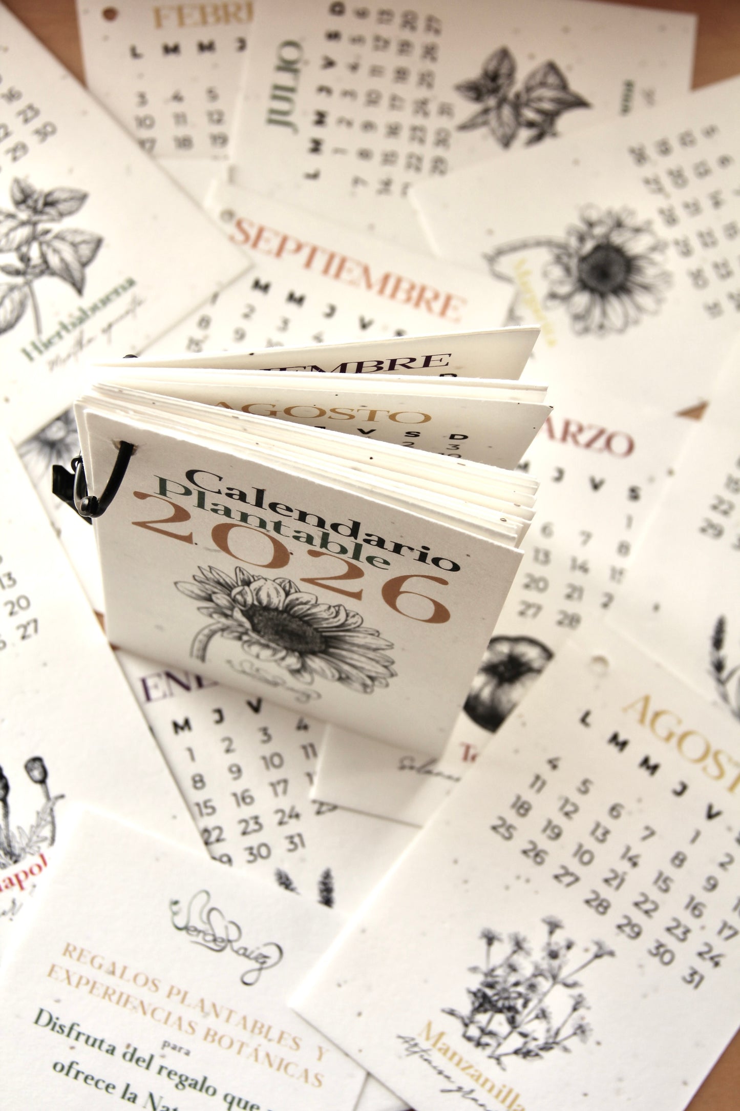 Calendario Plantable 2026