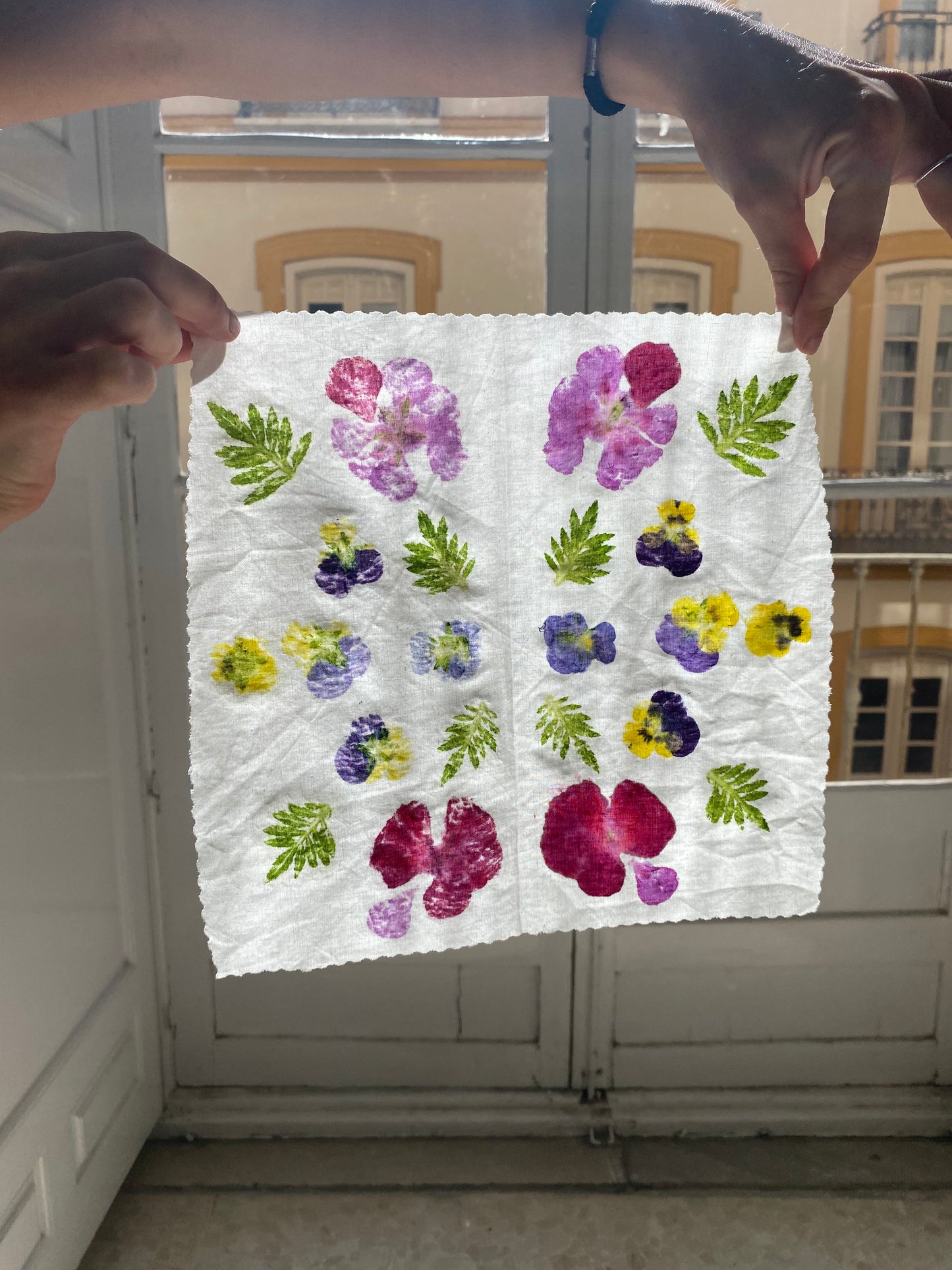 Taller Estampación Botánica